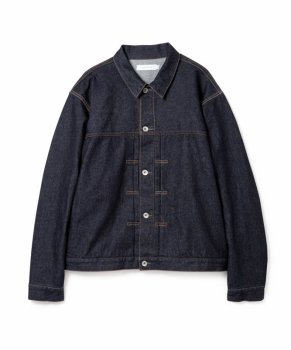 <img class='new_mark_img1' src='https://img.shop-pro.jp/img/new/icons13.gif' style='border:none;display:inline;margin:0px;padding:0px;width:auto;' />【SANDINISTA】Denim Jacket - Easy Fit/インディゴ