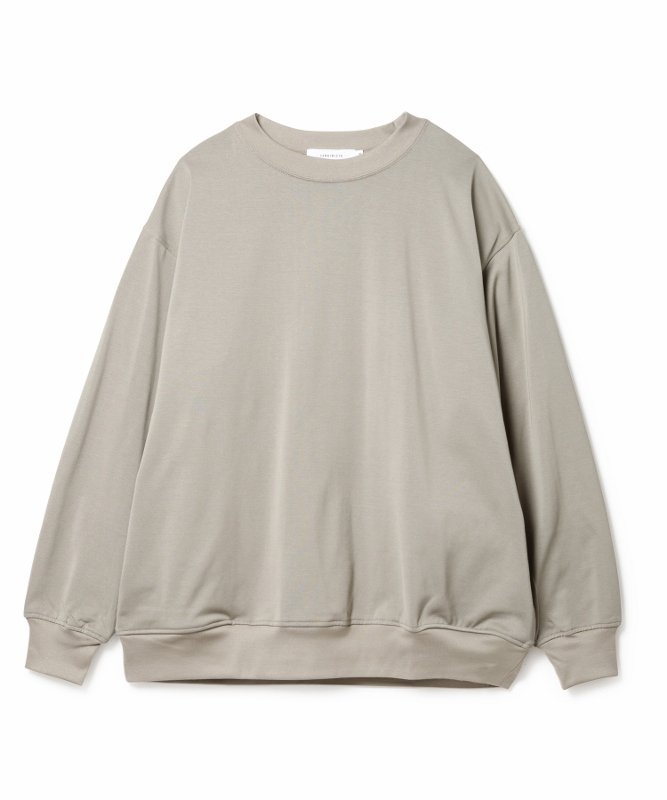 SANDINISTA Paralleled Single Jersey Sweatshirt/グレー - セレクトショップ  A.B.C.(エービーシー)-ONLINE SHOP-