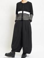 【お値下げ中】ズッカ zucca ワンピース ドッキングスムース ZUCCa / ドッキングスムース / ワンピース(M black(26)): ZUCCa