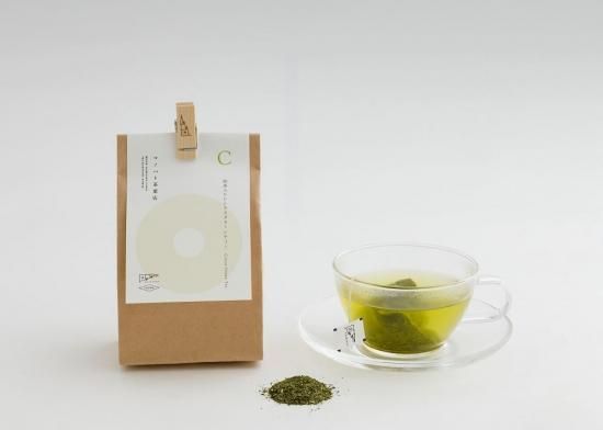 抹茶入りシトラス グリーンティー ティーバッグ10p入 コノハト茶葉店