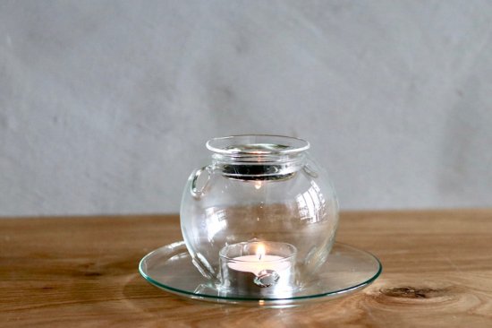 ガラス茶香炉 - コノハト茶葉店