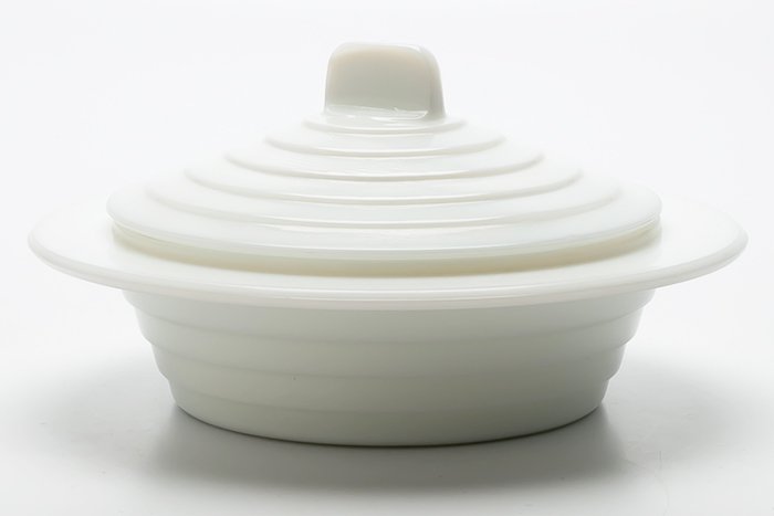 AINO AALTO(アイノ・アアルト) |“AALTO” BUTTER DISH(WHITE) 4805