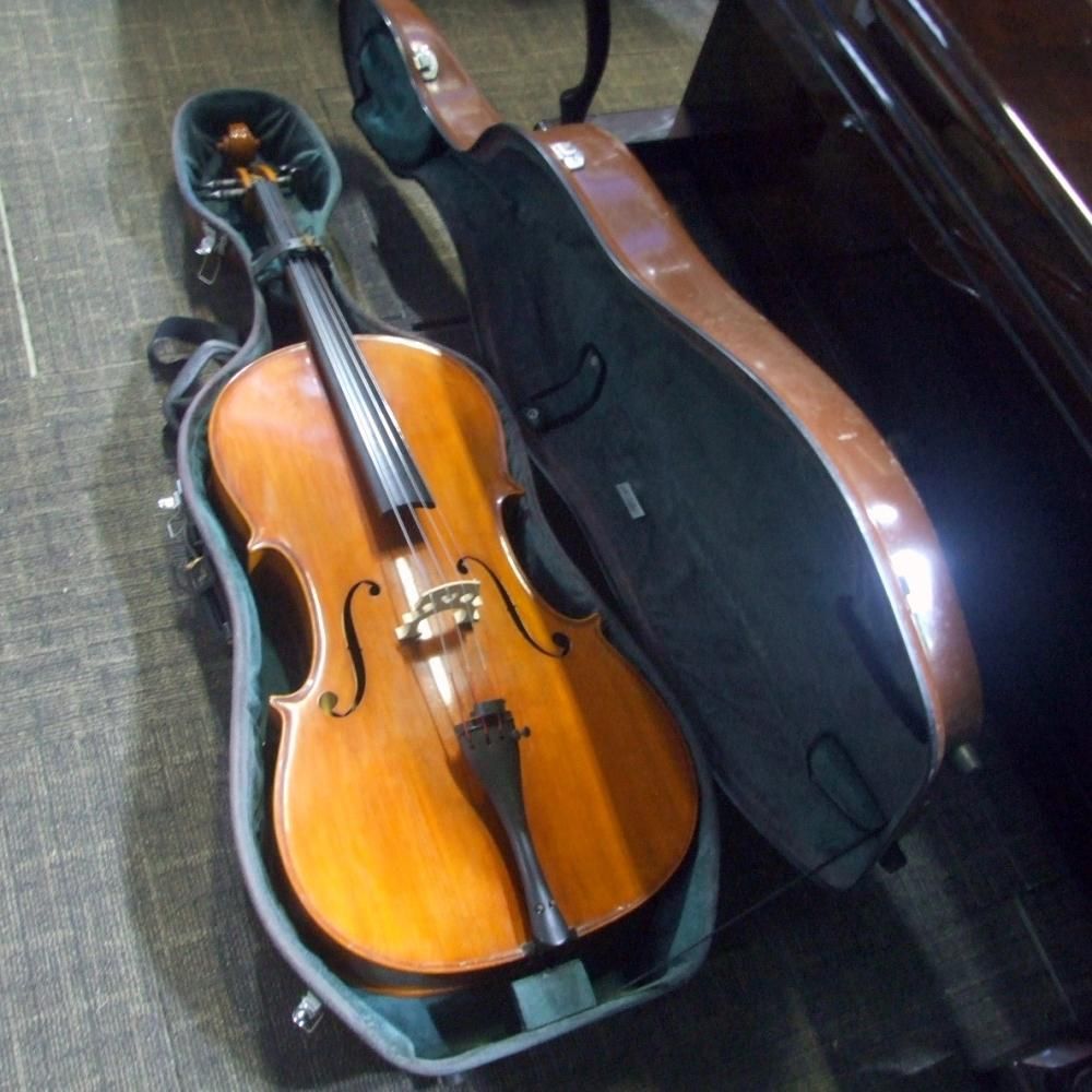 メンテ済み 鈴木バイオリン チェロ CELLO No74 4/4 1974年 状態良好