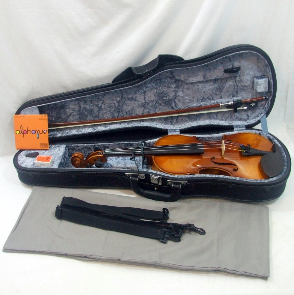 ドイツ製 カールヘフナー バイオリン 4/4 KH11 1980年前後 未使用 弓 ケース 美品セット|ドイツ製ヴァイオリン KH11 4/4サイズ  - タイコーストリングス オンラインショッピング Taikostrings Online shopping 名古屋 バイオリン販売