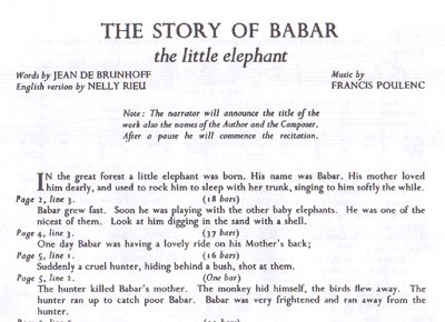 L'histoire de babar