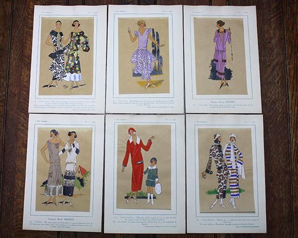 【期間限定特価】 ファッション雑誌『トレ・パリジャン』 完本 1924年1号 アンティーク雑貨