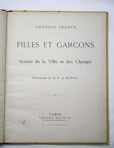 難有SALEモンベルMonvel愛らしいアンティーク絵本　洋書　古書　フランス語 難有SALEモンベルMonvel愛らしいアンティーク絵本 洋書 古書