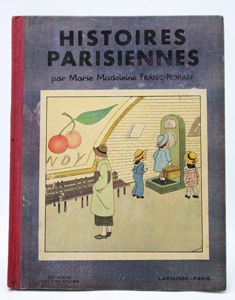 パリジェンヌのおはなし』 M.M.フラン-ノアン 1935年 - アンティーク楽譜や、フランスアンティーク、ヨーロッパ紙ものの通販  【アンサンブル・アンティーク】