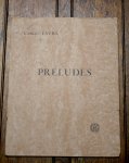 フォーレ，ガブリエル　初版『9つの前奏曲』　1923年