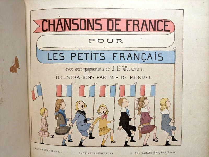 【希少】フランスの絵本ブーテ・ド・モンヴェ ル洋書 古書アンティーク ブーテ.ド.モンヴェル | アリスアンティークスブログ