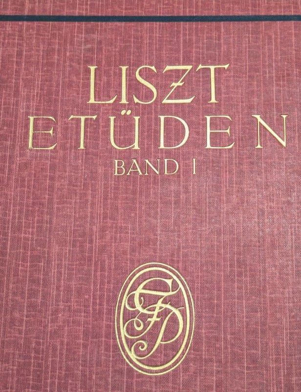 リスト 『 超絶技巧練習曲 』 ペータース出版 1900年頃