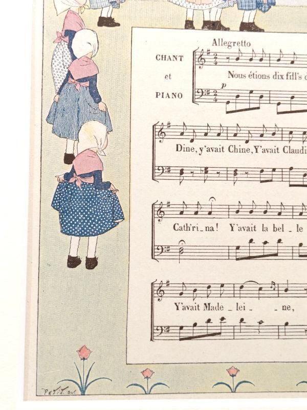 洋書　古書　アンティーク　子ども向け寓話集　モンヴェルの美しいイラスト♡ アンティーク洋書絵本 | cocoのブログ