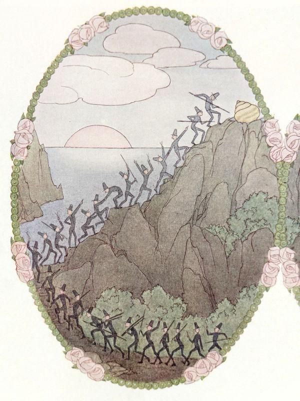 ウィルビーク・ル・メール 「20と4人の仕立て屋さん」 『マザーグース