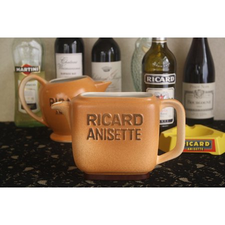 Ricard(リカール)ピッチャー　フランス　カフェグッズ - フランス雑貨とアンティーク楽譜、インテリア雑貨のお店：アンサンブル