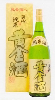 男山本店 伏見男山 純米黄金酒 1.8L
