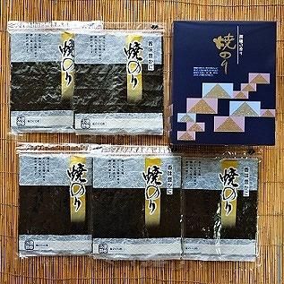 小野徳 寒流のり 焼のり金印 10枚×5袋箱入【ご贈答用】|宮城県産みちのく寒流のり一番摘みを香り豊かに焼き上げました。お寿司屋さん使われるちょっと贅沢なおいしい海苔です。ご贈答用に喜ばれます。
