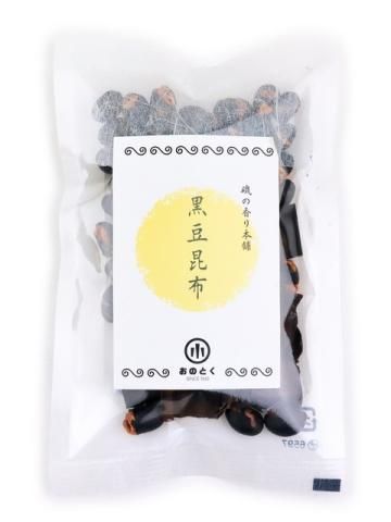 小野徳 黒豆昆布 30g|国内産の黒豆と昆布使用!サクサクした食感の素朴なおつまみ / レターパック全国送料370円発送可能!