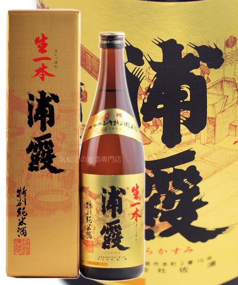 特別純米酒 生一本(きいっぽん) 720ml 浦霞｜気仙沼の地酒専門店