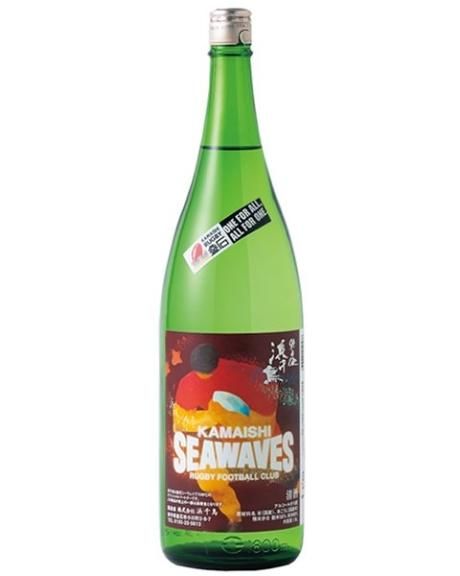浜千鳥 純米酒 釜石シーウェイブス応援ラベル 1.8L