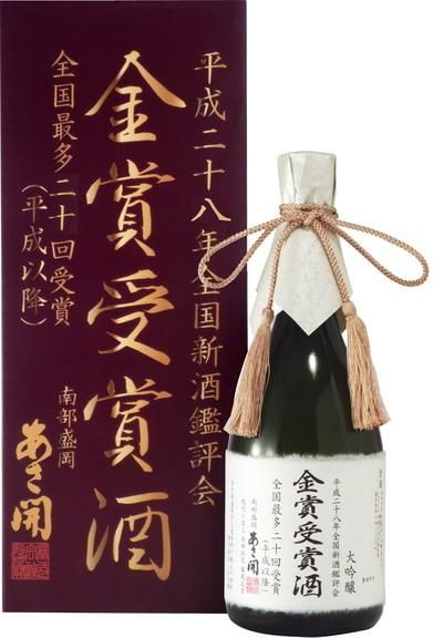 あさ開 大吟醸 金賞受賞酒 720ml
