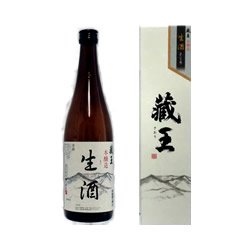 蔵王酒造 本醸造原酒 生酒(きざけ) 1.8L