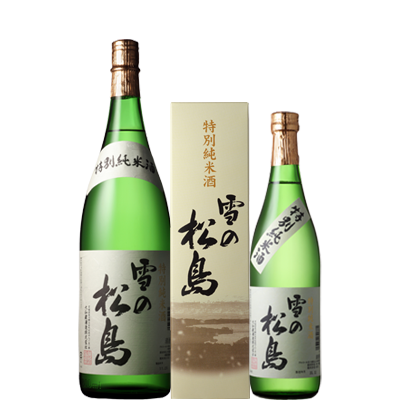 雪の松島 特別純米酒 1.8L 大和蔵酒造㈱｜気仙沼の地酒専門店