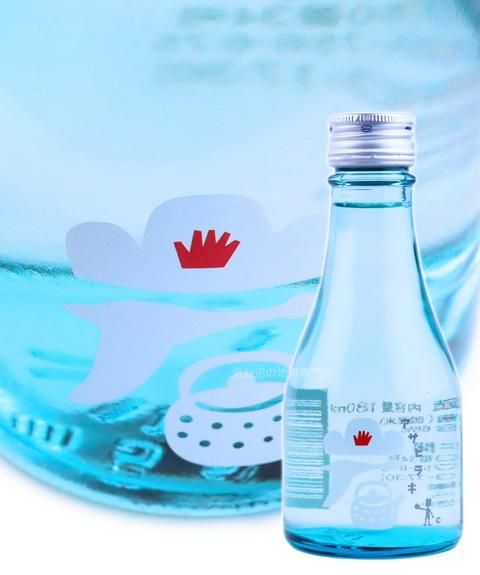 あさ開 本醸造 岩手ブルー(岩)180ml