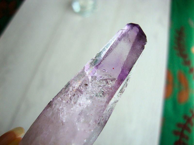 ベラクルス・アメジスト単結晶002 - クリスタル天虹