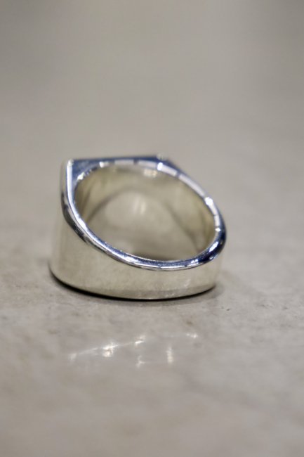 All Blues Platform Ring New POLISHED SILVER - Ambiance