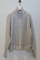 THE RERACS BULKY CASHMERE/SILK DRIVERS KNIT ECRU - Ambiance