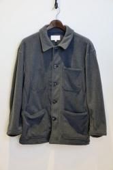 YOKO SAKAMOTO Polartec 200 Fleece Work Jacket CHARCOAL GRAY