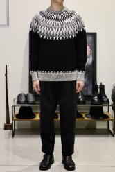 ROBERTO COLLINA  Jacquard Norvegese Knit