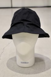 KIJIMA TAKAYUKI 241216-01 Cotton Silk Tulip Hat BLACK