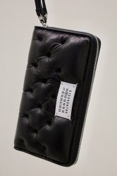 Maison Margiela Glam Slam Embroidered Long Wallet BLACK
