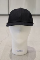 KIJIMA TAKAYUKI E-008C-01 Cotton Gaba 6Panel Cap BLACK