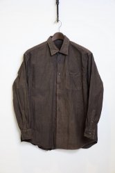 YOKO SAKAMOTO Typewriter Oversize Shirt KAKISHIBU

