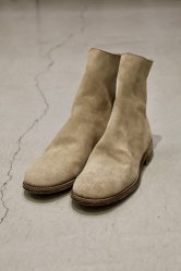 GUIDI Back-Zip boots HORSE REVERSE Full Grain SAND BEIGE