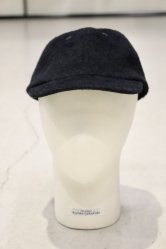 KIJIMA TAKAYUKI 242921-01 Angora Shaggy 6Panel Cap BLACK