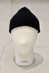 KIJIMA TAKAYUKI EKN-003B-01 Wool Knit Watch Cap BLACK