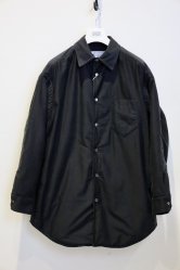 Maison Margiela Padding Shirt Coat PUCKERING BLACK
