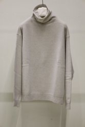 YOKO SAKAMOTO Cut-Off High Neck Knit OATMEAL