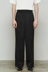 THE RERACS Super Twill S+S The Slack 2Tuck BLACK