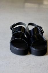 foot the coacher Belt Sandals BLACK(TWEETY SOLE)