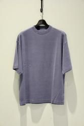 N.HOOLYWOOD 2251-CS51-025 Garment Dye Over Size Tee PURPLE