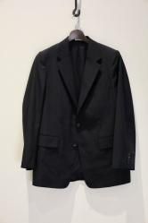 AURALEE Light Wool Max Gabardine Jacket BLACK