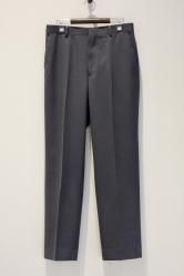 AURALEE Light Wool Max Gabardine Slacks DARK GRAY