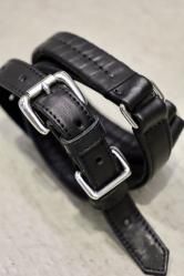 cornelian taurus  Roll Belt ZEO LITE Shrink Leather BLACK