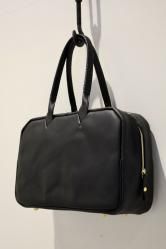 cornelian taurus Corner Boston S Tea Husk Leather BLACK