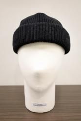 KIJIMA TAKAYUKI MKNY25290101F Knit Deck Cap BLACK