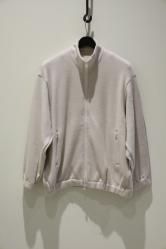 YOKO SAKAMOTO Brushed Wool Fleece Track Jacket ECRU

